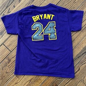 Kobe Bryant “Mamba” Gildan Purple Short Sleeve Tee with Yellow Graphic